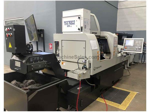 Hanwha XD32II CNC Lathe with Feeder Edge Patriot