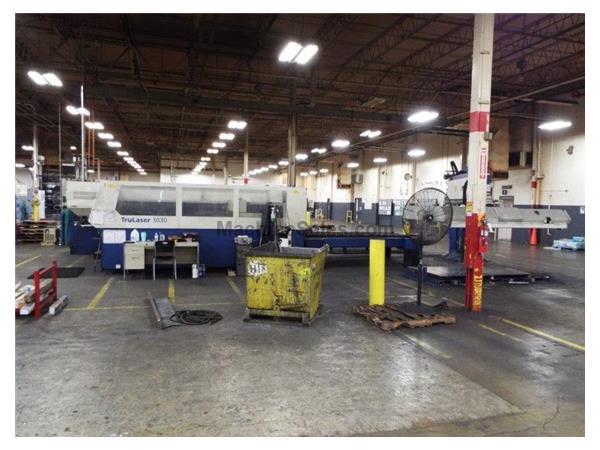 TRUMPF TRUMATIC L3030 LASER, NEW: 2008 TRUMPF TRUMATIC L3030 LASER, NEW: 2008