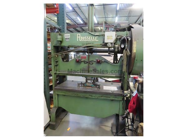 40-Ton Rousselle Straight-Side Mechanical Press 40-Ton Rousselle Straight-Side Mechanical Press