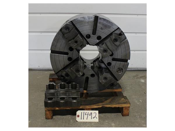 18" Cushman 4-Jaw Manual Chuck