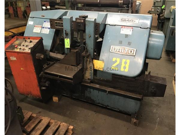 USED DAITO FULLY AUTOMATIC HORIZONTAL BANDSAW, Model GA410W, 16.25”, Stock No. 10312