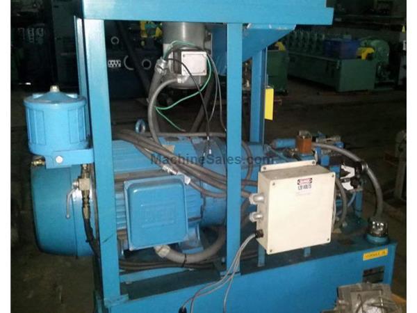 USED HAVEN AUTOMATIC SHEAR CUT TUBE CUTOFF MACHINE, Model 740 Kleencut, 4”, Stock No. 1052