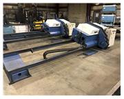 USED SIMEC ADJUSTABLE LENGTH 4" WIRE BRUSH DEBURRING MACHINE, MODEL SB3000S, Stock No