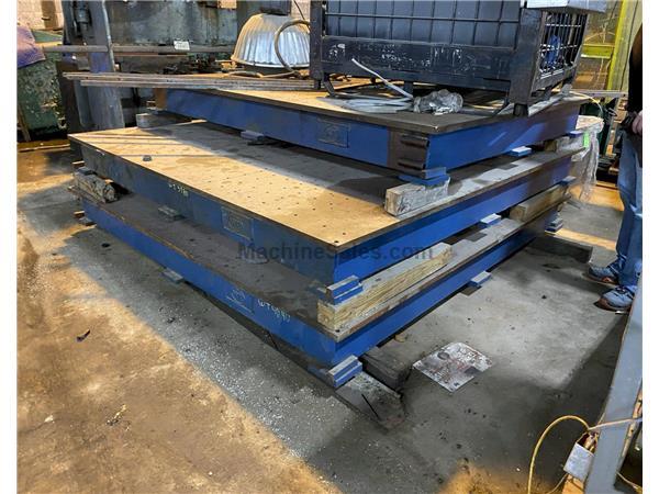 USED 94&quot; X 72&quot; STEEL SURFACE PLATE, Stock# 10865