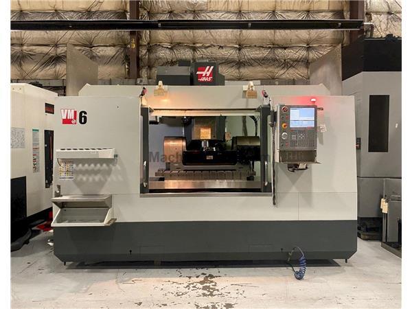 USED HAAS VM-6 64" X 28" 5-AXIS VERTICAL CNC MACHINING CENTER, Stock# 10913, Yea