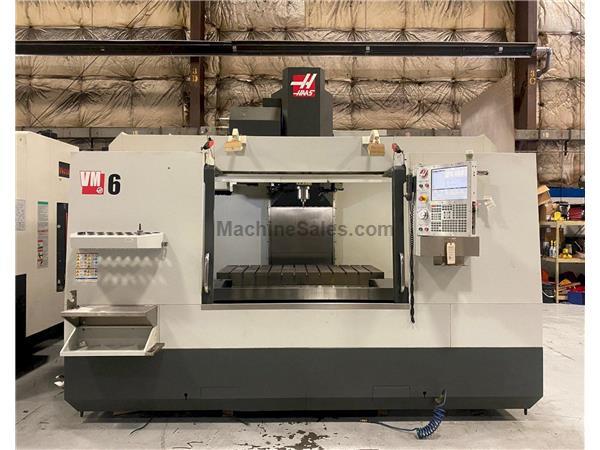 USED HAAS VM-6 64" X 28" 3-AXIS VERTICAL CNC MACHINING CENTER, Stock# 10913-1, Y