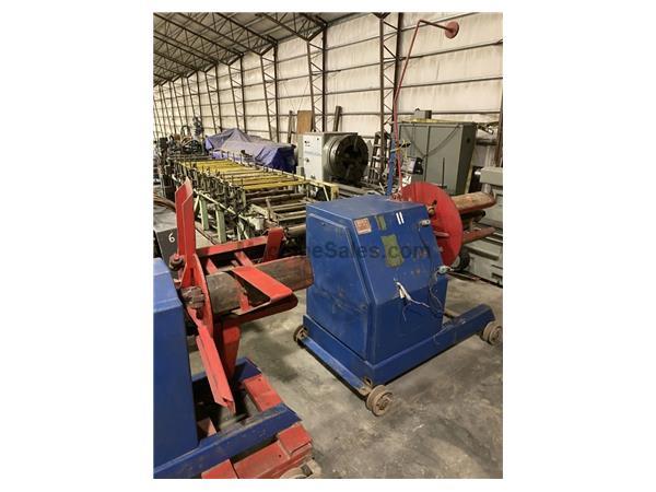 12-Stand Delta Panel Rollforming Line; Decoiler; Cutoff Press; Tooling