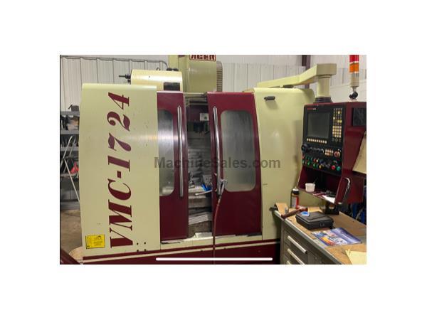 2009 ACER Model VMC-1724 Vertical Machining Center Anilam 6000-M