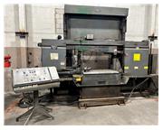 USED HEM DUAL POST SEMI-AUTOMATIC HORIZONTAL BANDSAW , Model WF140HM-DC, 20” x 44”, Stock 