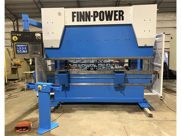 90 ton Finn-Power Press Brake; 4-axis CNC; Crowning; Material Supports