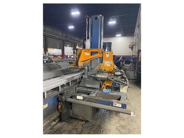 USED OCEAN AVENGER SINGLE SPINDLE CNC BEAM DRILL LINE WITH 60' OF CONVEYOR, Stock# 10991, Year: 2007
