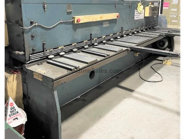 3/16" x 13' Cutting Length Amada Mechanical Shear New in 1986 3/16" x 13' Cutting Length Amada Mechanical Shear New in 1986