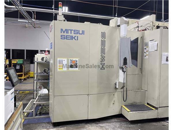 Mitsui Seiki HW550S CNC Horizontal Machining Center, 29.5" x, 31.5&quo Mitsui Seiki HW550S CNC Horizontal Machining Center, 29.5" x, 31.5&quo