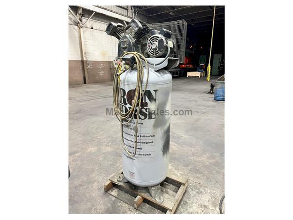 USED IRON HORSE 3 H.P. 60 GALLON TANK MOUNTED AIR COMPRESSOR, Stock# 10997