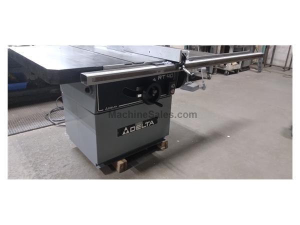 14" Delta RT-40 Table Saw, fully reconditioned, 7.5hp, 3 phase 230/460 14" Delta RT-40 Table Saw, fully reconditioned, 7.5hp, 3 phase 230/460
