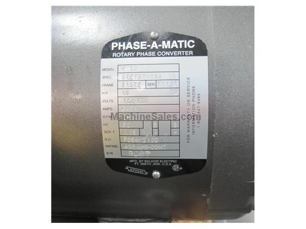 Phase Converter Rotary 10hp