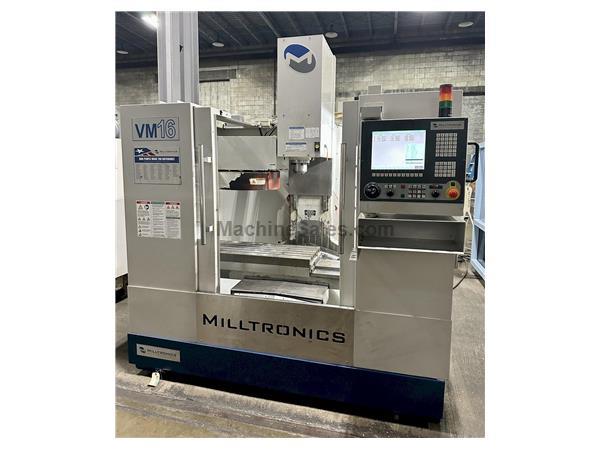Milltronics VM-16 CNC Vert.Machining Center, Milltronics 7200, 45&quot;x16&