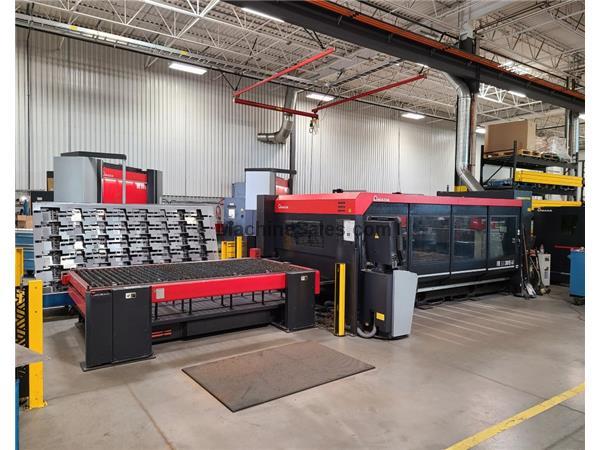 2015 - 4000 Watt Amada FOM2 3015 NT CNC CO2 Laser *low hours*