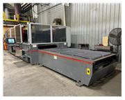 USED CINCINNATI 5' X 10' DUAL SHUTTLE TABLE 4,000 WATT CO2 LASER MODEL CL-440, Stock# 1100