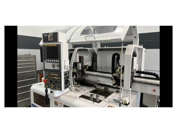 Miyano Citizen GN2-3200W CNC Twin Spindle Chucking Lathe with Fanuc Oi-TF 2, 8000 RPM, Gan Miyano Citizen GN2-3200W CNC Twin Spindle Chucking Lathe with Fanuc Oi-TF 2, 8000 RPM, Gan