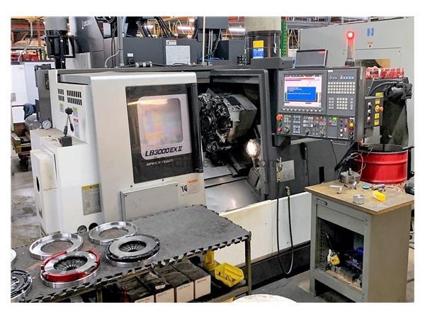 Okuma SPACE TURN LB3000 EXII-M C-500 CNC Lathe, OSP-P300L, 1900 apprx. Cutting Hours, New Okuma SPACE TURN LB3000 EXII-M C-500 CNC Lathe, OSP-P300L, 1900 apprx. Cutting Hours, New