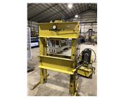 100 ton Enerpac H-Frame Hydraulic Press with "Hushh" Pump