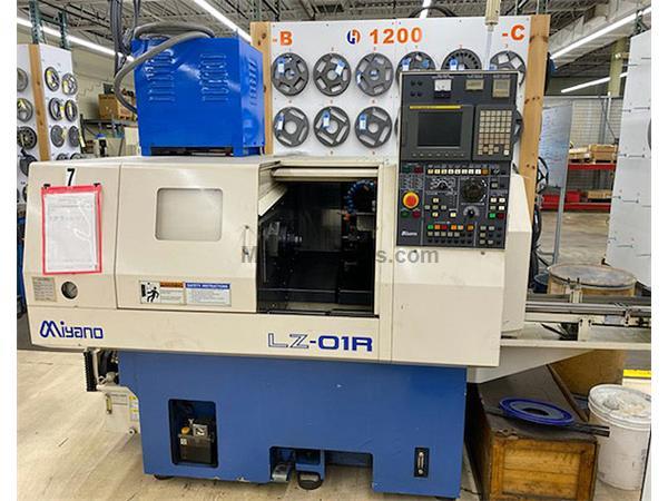 3156, Miyano, LZ-01R, CNC Turning Center Fanuc 21i-T, 2002