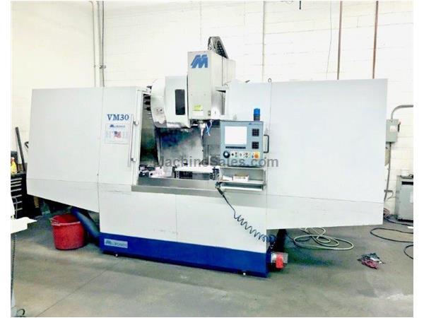 MILLTRONICS VM30 CNC VERTICAL MACHINING CENTER NEW: 2007