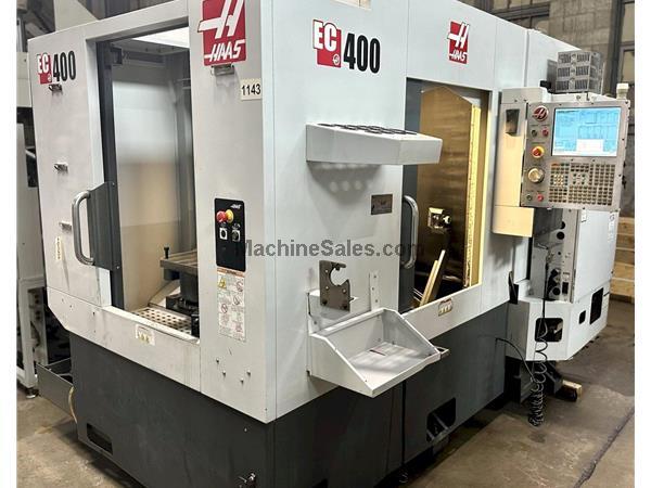 Haas EC-400 CNC Horz Mach Center,(2) 15.75"x15.75" Pallets, X/Y/Z