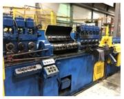 5/8" LEWIS MODEL 10FHA WIRE STRAIGHTENER AND CUT OFF MACHINE (14103)