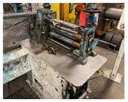 18" x 2.625" Arbors x 6000# Ruesch Ring Type Slitting Line, Stock 14155