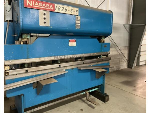 25 Ton x 8&#39; Niagara Mechanical Press Brake