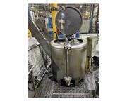 BARRETT 30" CHIP WRINGER WITH MISC. CHIP TUBS
