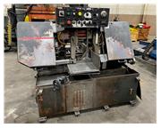 USED PEERLESS 10" X 14" FULLY AUTOMATIC HORIZONTAL BANDSAW MODEL HB-1014A, Stock