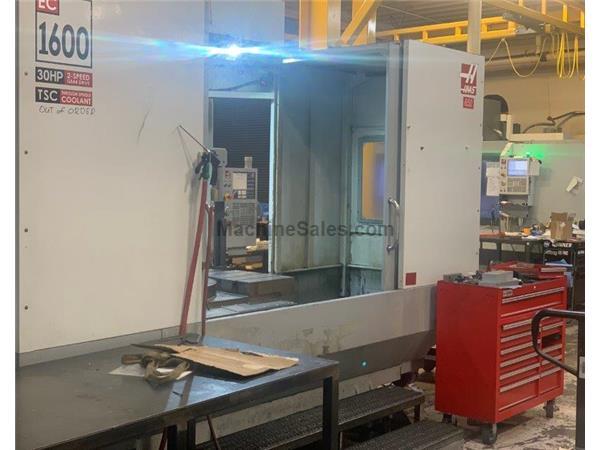 HAAS EC-1600 CNC HORIZONTAL MACHINING CENTER NEW: 2008