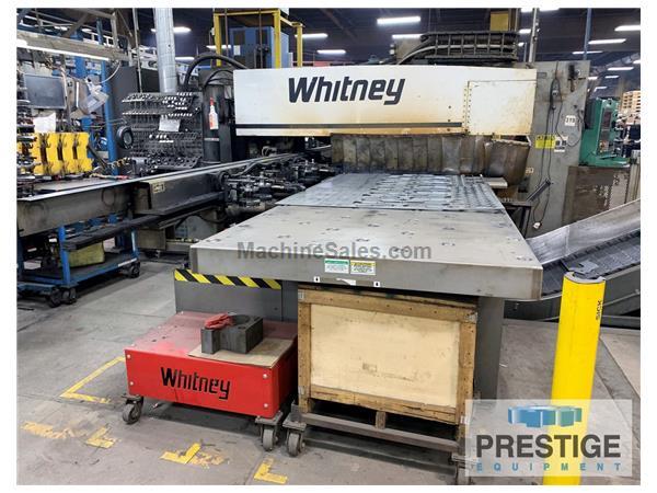 Whitney 3400XP CNC Punch/Plasma Plate Fabricator Whitney 3400XP CNC Punch/Plasma Plate Fabricator