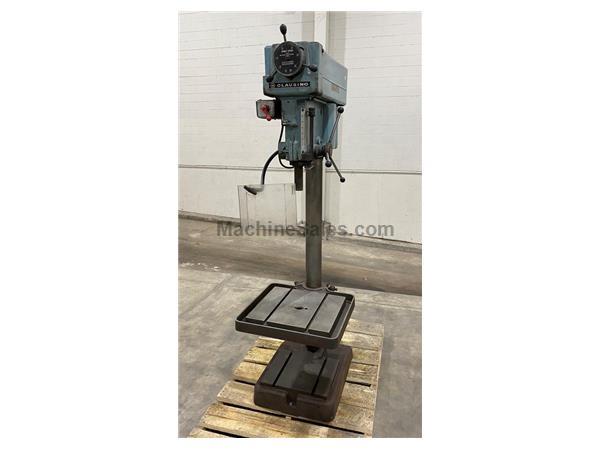20" Clausing 2277, Floor Type, 22" x 19.5" Tbl, 1.5 HP, 150 20" Clausing 2277, Floor Type, 22" x 19.5" Tbl, 1.5 HP, 150