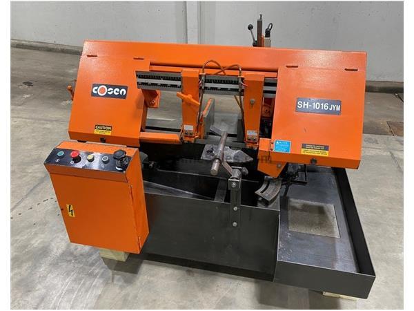 10" x 10" Cosen Model SH-1016YJM, Manual Clamping, 1.06" Bla 10" x 10" Cosen Model SH-1016YJM, Manual Clamping, 1.06" Bla