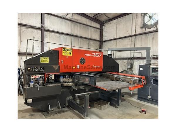1991 - 33 Ton Amada Pega 357 CNC Turret Punch 1991 - 33 Ton Amada Pega 357 CNC Turret Punch