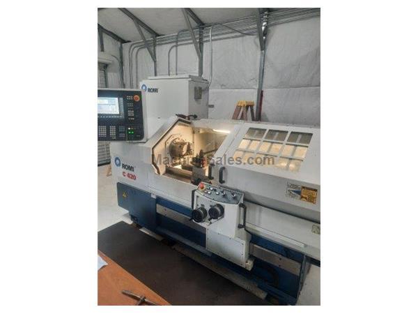 ROMI C420 CNC LATHE NEW: 2007