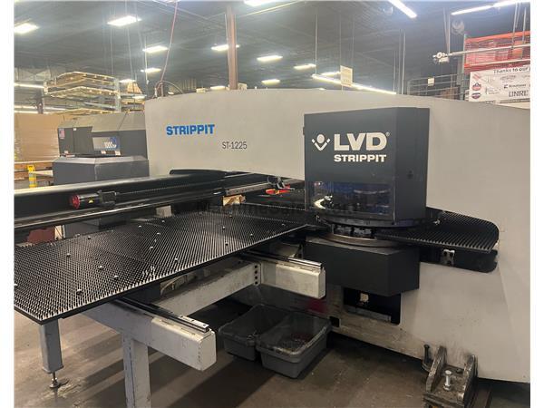 22 Ton Strippit ST-1225 CNC Turret Punch 22 Ton Strippit ST-1225 CNC Turret Punch