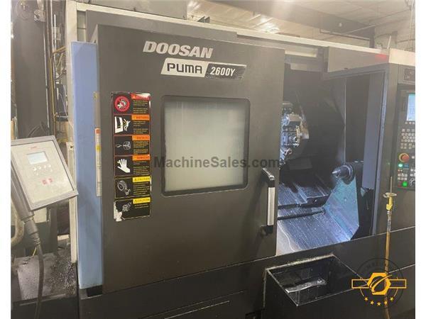 DOOSAN PUMA 2600Y CNC LATHE NEW: 2015