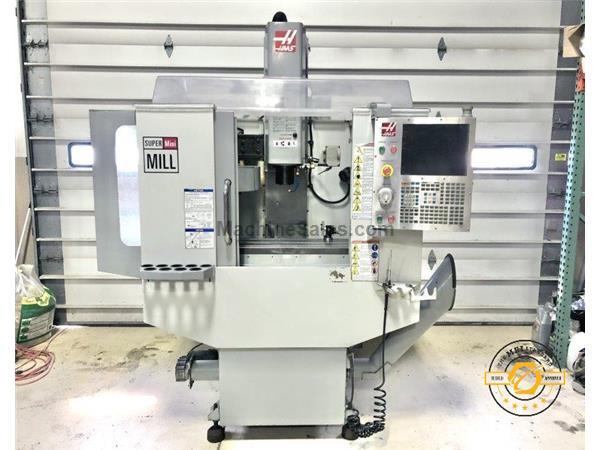 HAAS SUPER MINI MILL CNC VERTICAL MACHING CENTER NEW: 2009