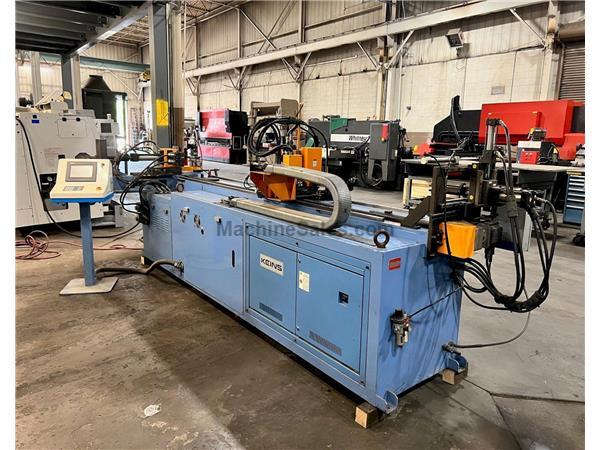 USED KEINS 1-3/4&quot; 3-AXIS CNC DUAL STACK TUBE BENDER MODEL KB-45ND, Stock# 11035, Year: 2001