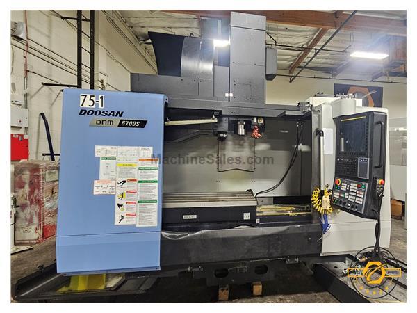 DOOSAN DNM 5700S CNC VERTICAL MACHINING CENTER NEW: 2021 | MM