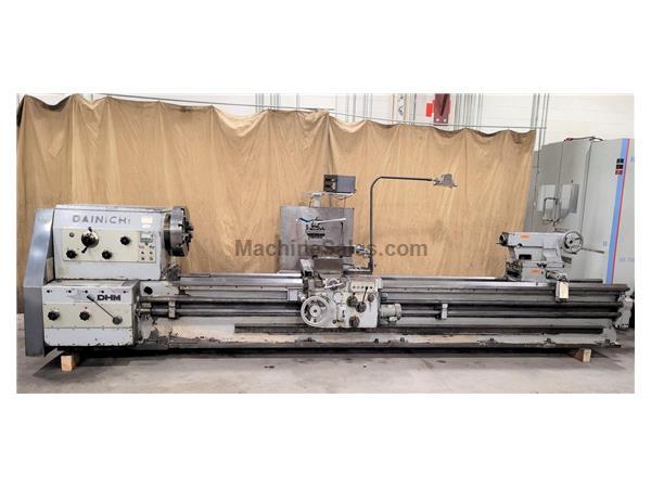 35.4” x 157” Dainichi Model DHM 90-400 Heavy Duty Lathe