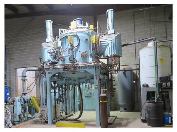 VACUUM FURNACE, SECO WARWICK BOTTOM LOAD 48"DIA 48"H 2200 F VACUUM FURNACE, SECO WARWICK BOTTOM LOAD 48"DIA 48"H 2200 F