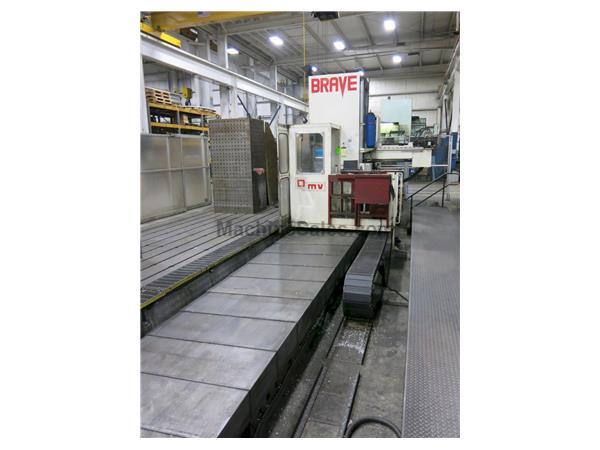 Parpas Brave CNC Boring Mill Floor Type Horizontal, with 5-Axis Head, ATC, New 2006