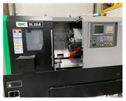 DMC Model DL 22LB CNC Turning Center, 10" Chuck, Turn Dia. 9.84", Center Dist. 2