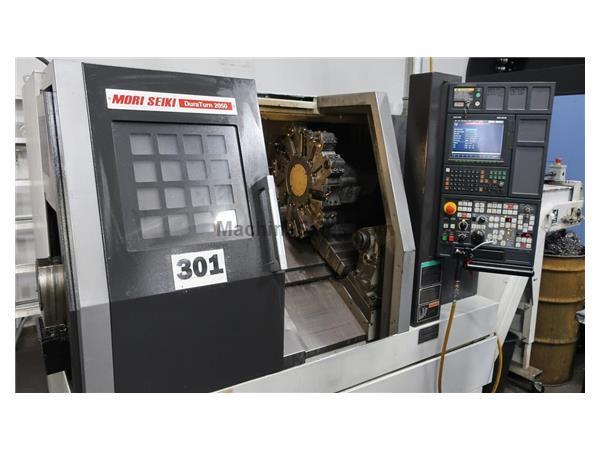 Mori Seiki Duraturn 2050 CNC Turning Center, 8&quot; Chuck, 4000 RPM, 12 Station Turret, Mori MCS-504 Crtl. 18HP, New 2008